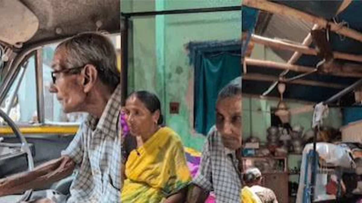 even at 80 this kolkata based taxi driver works 16 hours a day to look after his ailing wife