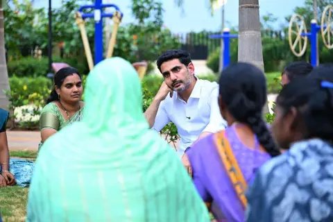 మంగళగిరి కొండపనేని టౌన్షిప్లో లోకేశ్ ప్రజా దర్బార్..
