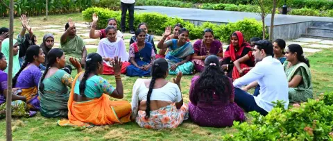 మంగళగిరి కొండపనేని టౌన్షిప్లో లోకేశ్ ప్రజా దర్బార్..