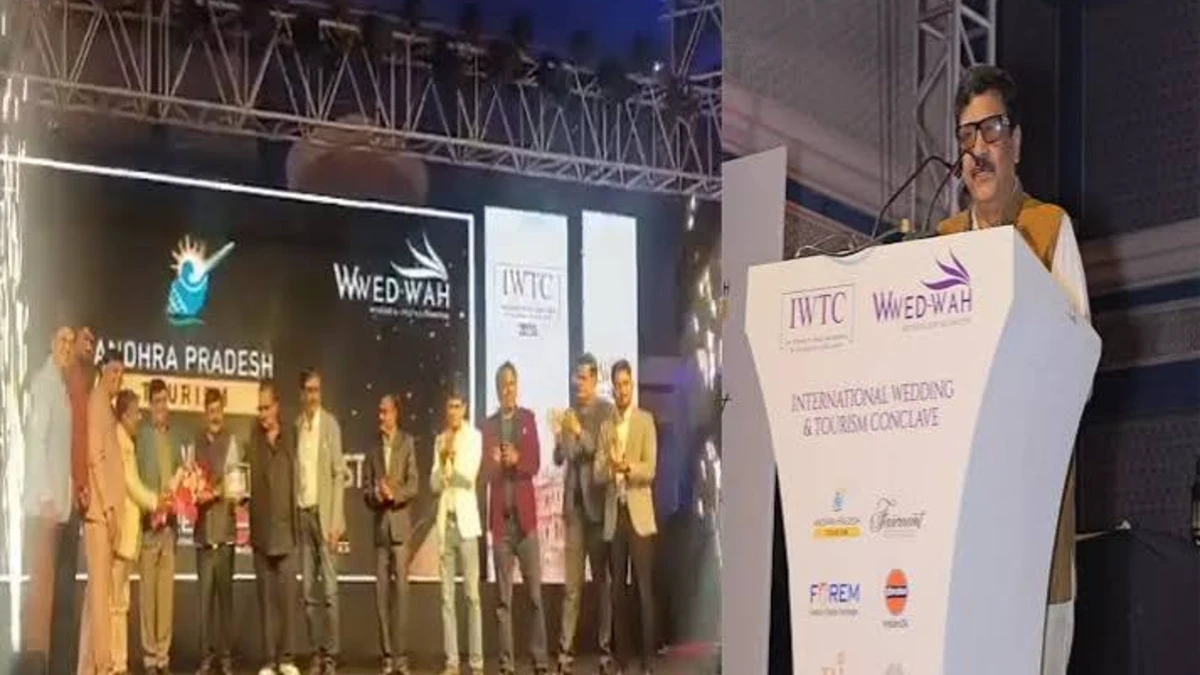 ఏపీ పర్యాటక రంగానికి జాతీయ పురస్కారం