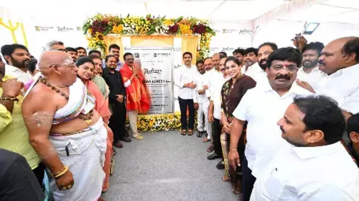 భూమిపూజ చేయనున్న మంత్రి నారా లోకేష్