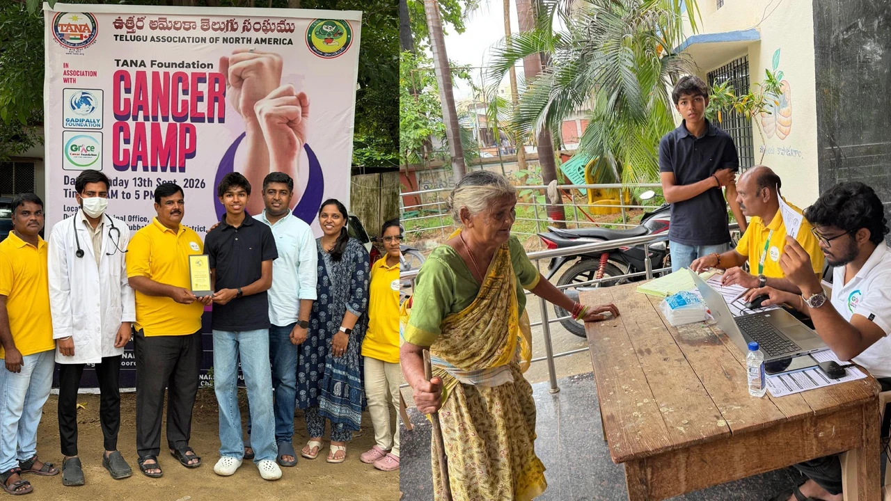 Tana Foundation Cancer camp in Dubbaka