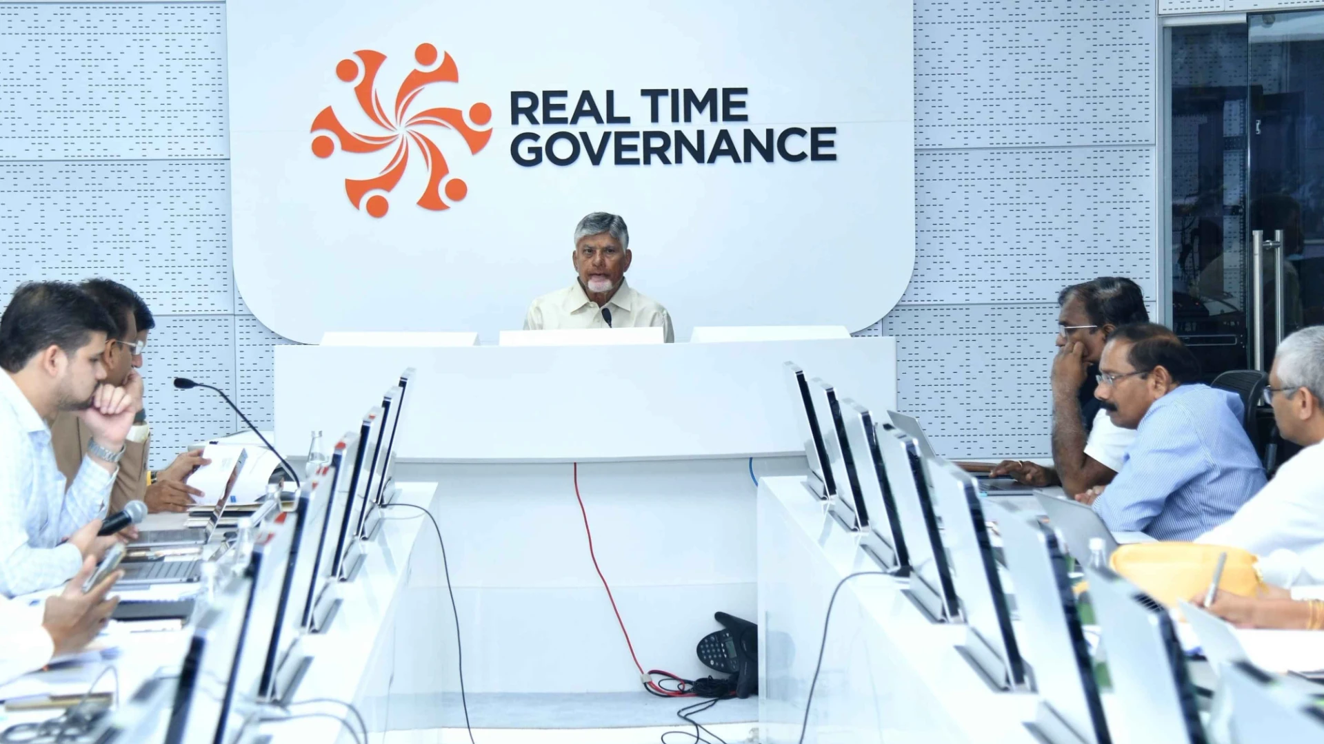 Chandrababu Naidu Rain Review