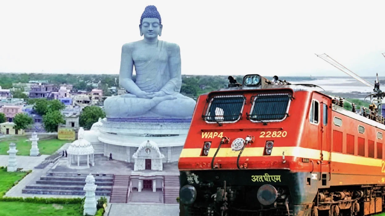 amaravati railway line railway accelerates 2 047cr errupalem amaravati namburu rail project