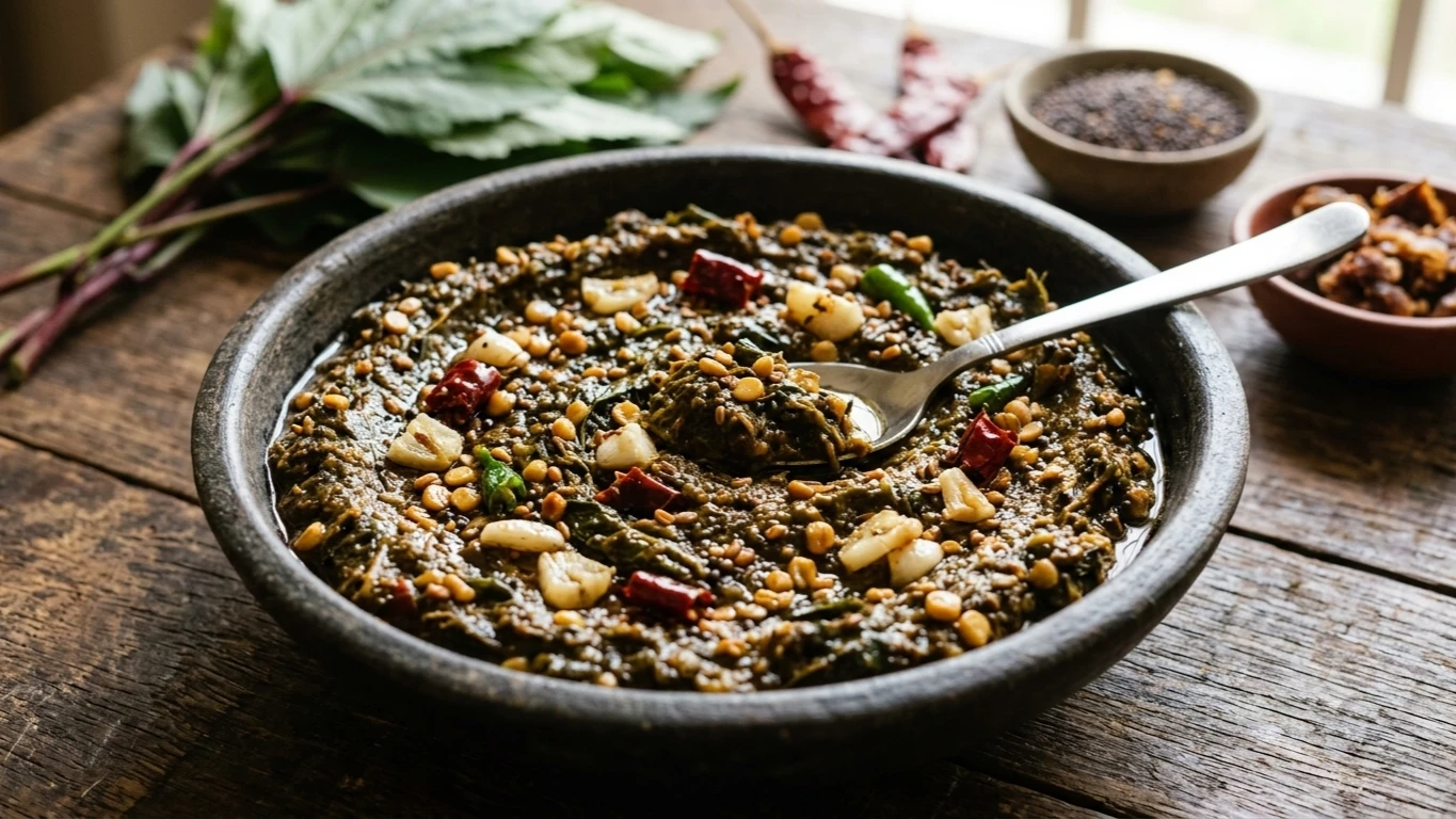 మెంతి ఆవ పిండితో గోంగూర