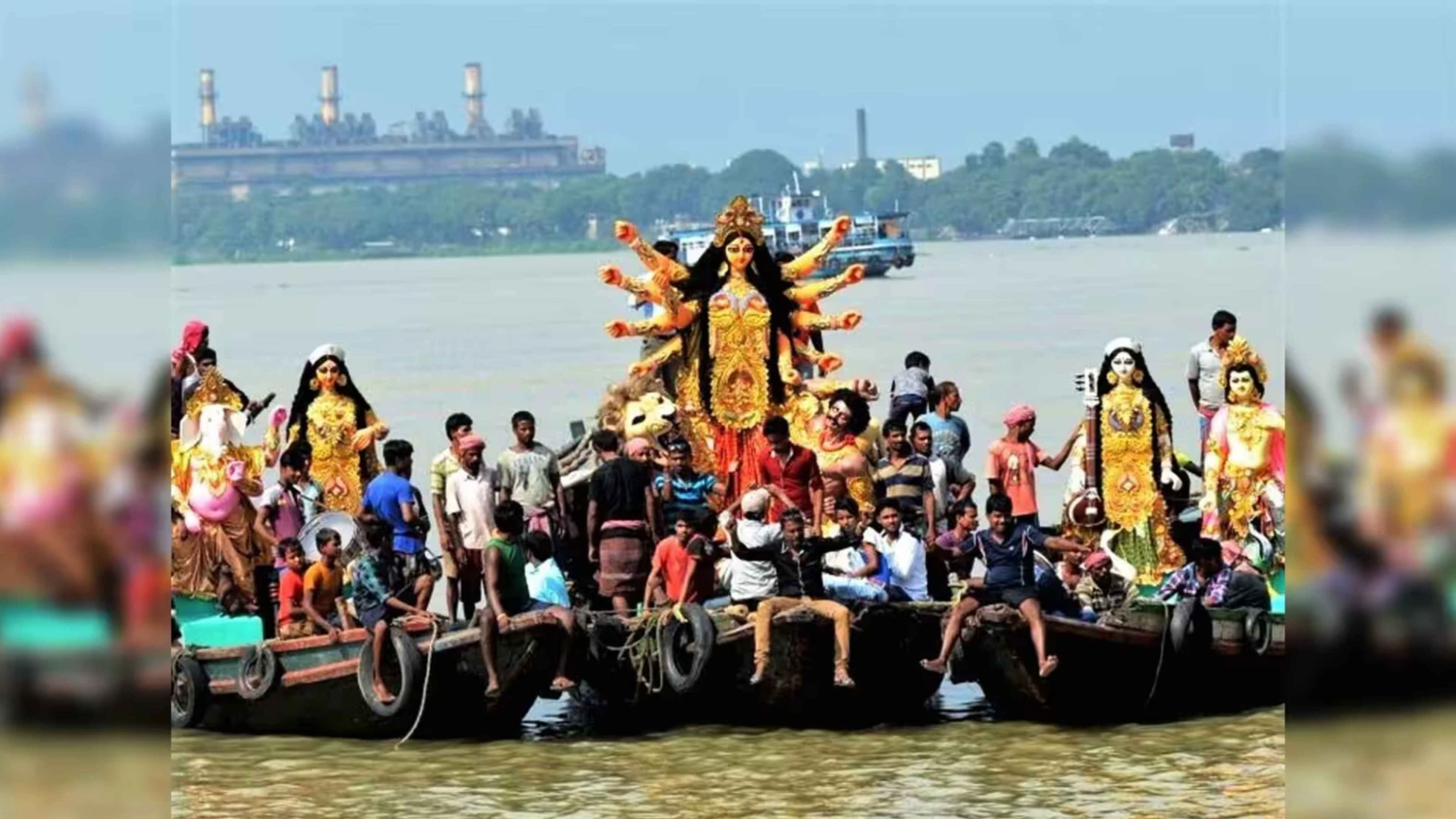 Mumbai Silent DJ Durga Visarjan
