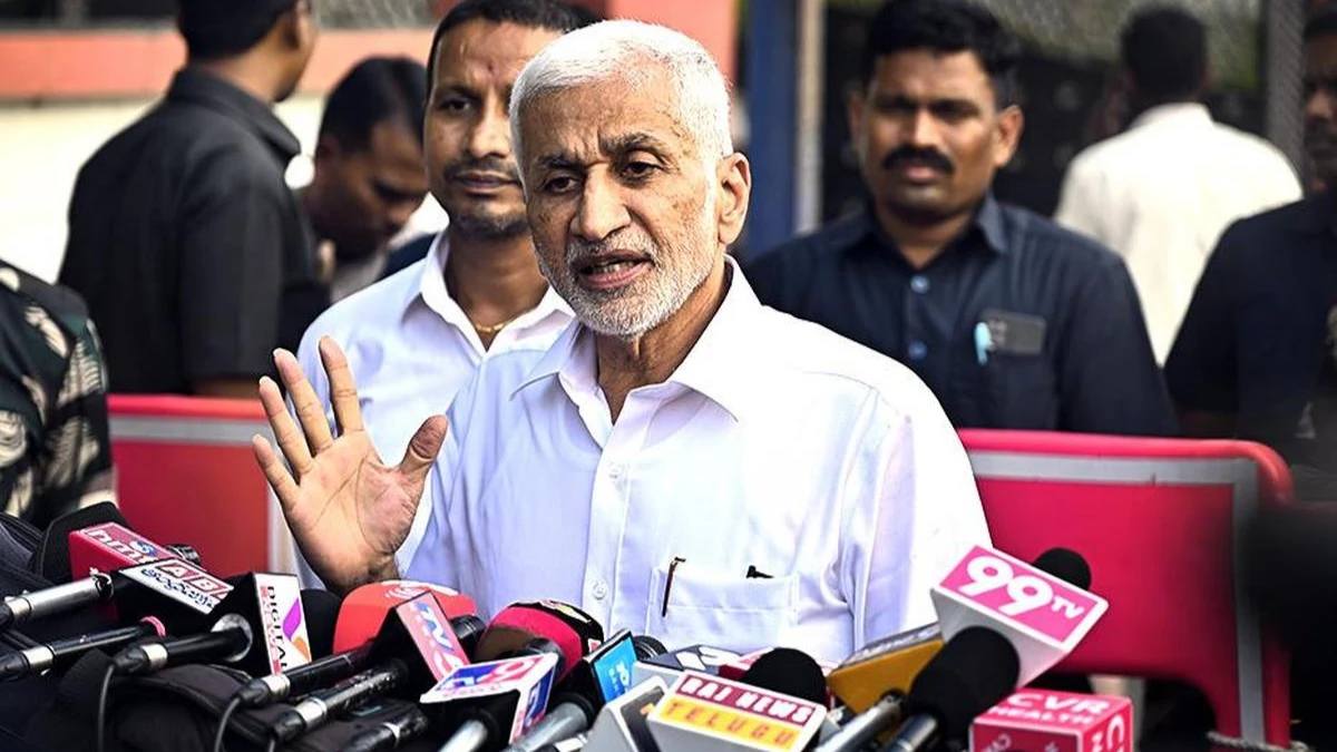 Vijayasai Reddy is launching a new party on November 11