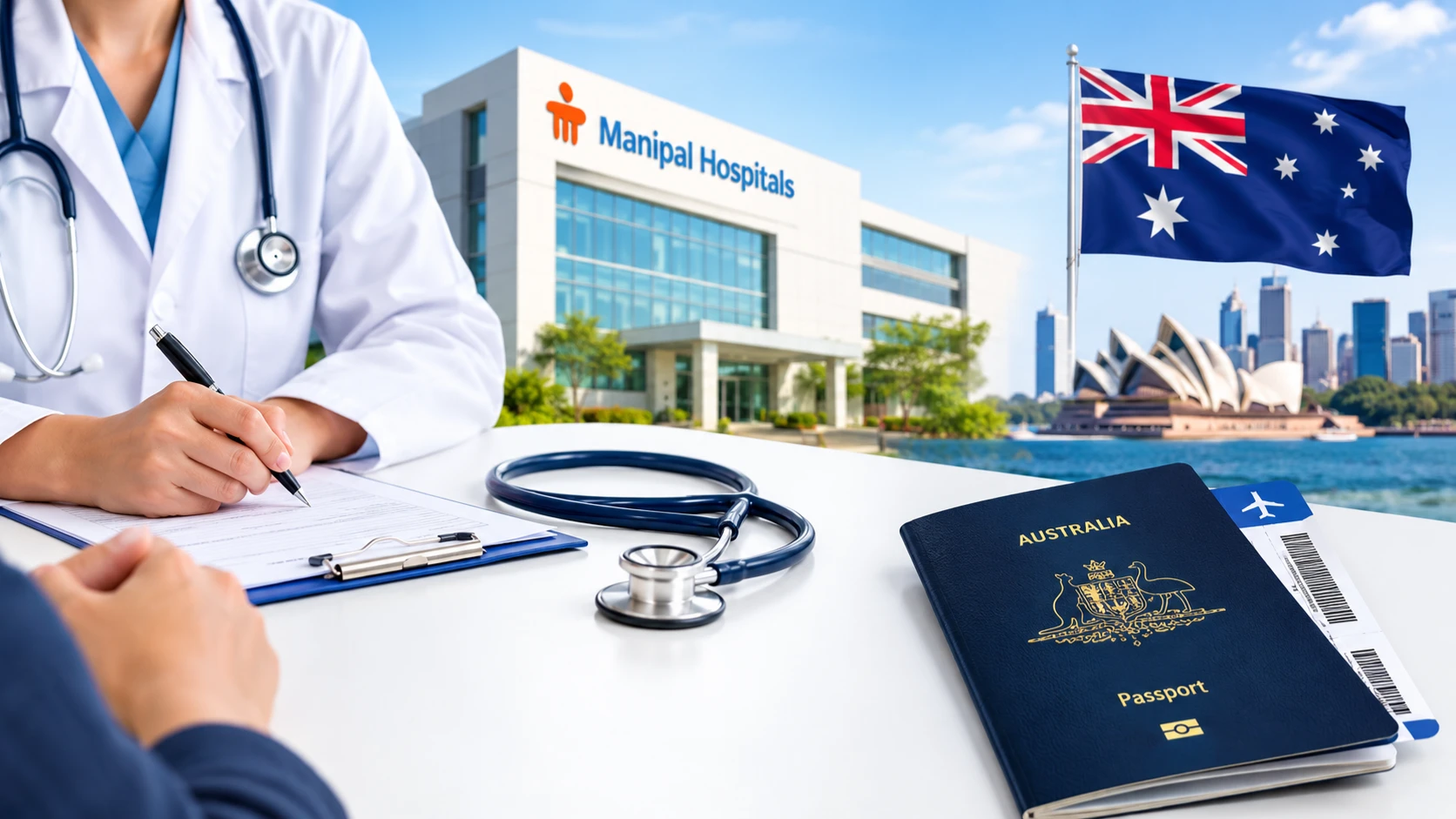 Australian Visa Medical Examination in manipal Hospital Vijayawada