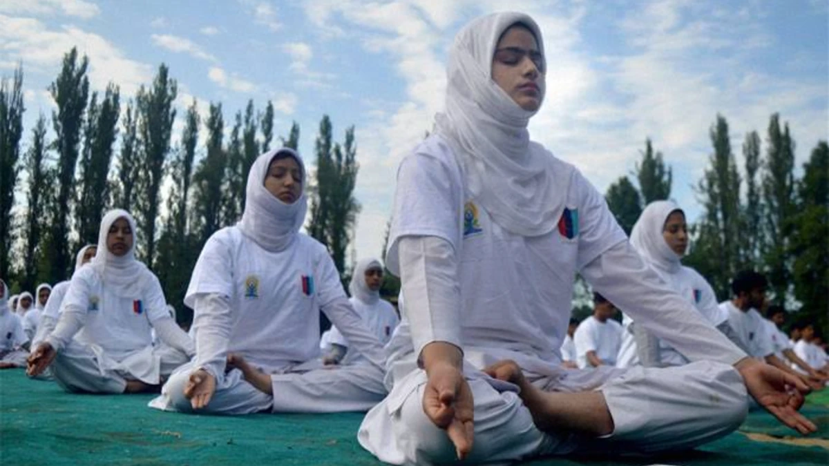 yoga becomes national sport in saudi arabia saudi woman sparks revolution across muslim nations