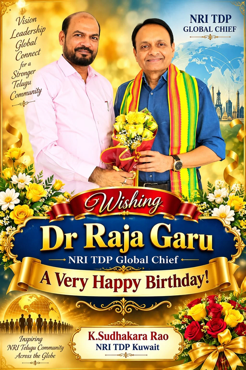 కువైట్లోఘనంగా గురు రాజా జన్మదిన వేడుకలు