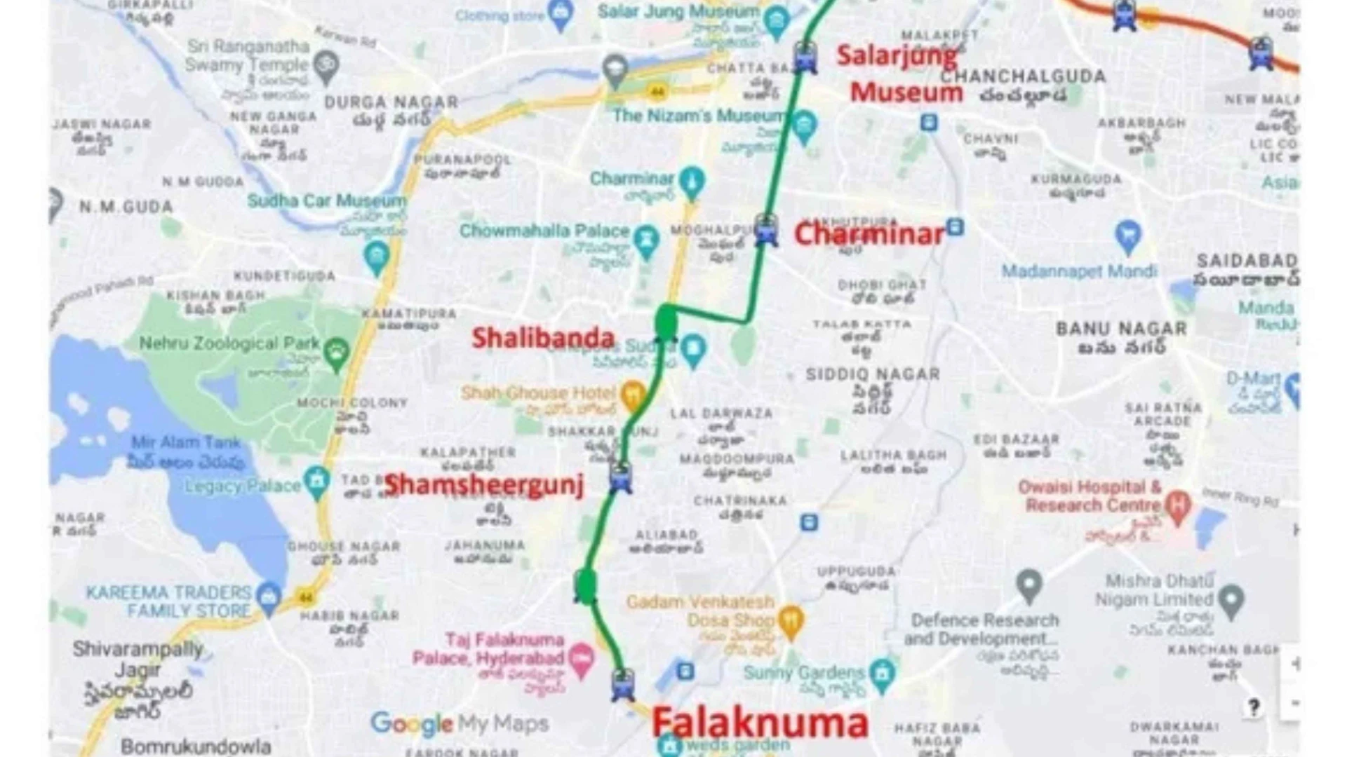 Hyderabad Old City Metro