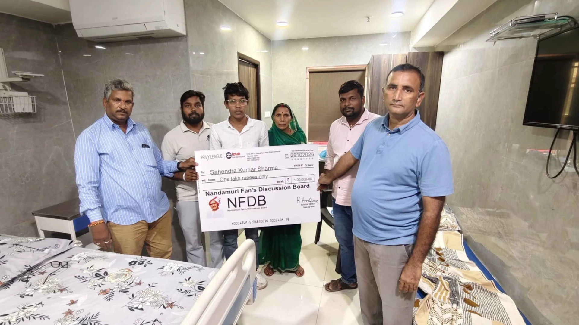 Nandamuri Balakrishna Fans Charity