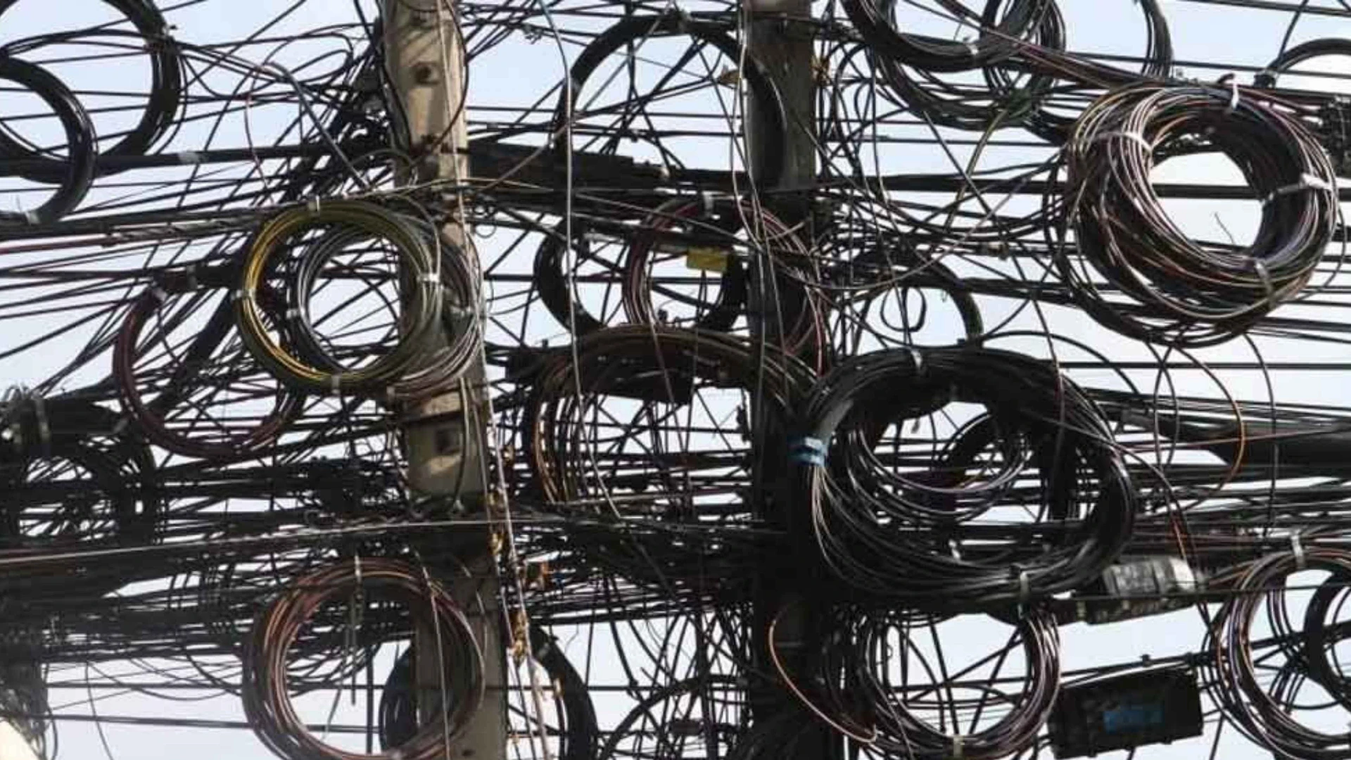 Why Are Indian Roads Full of Overhead Wires