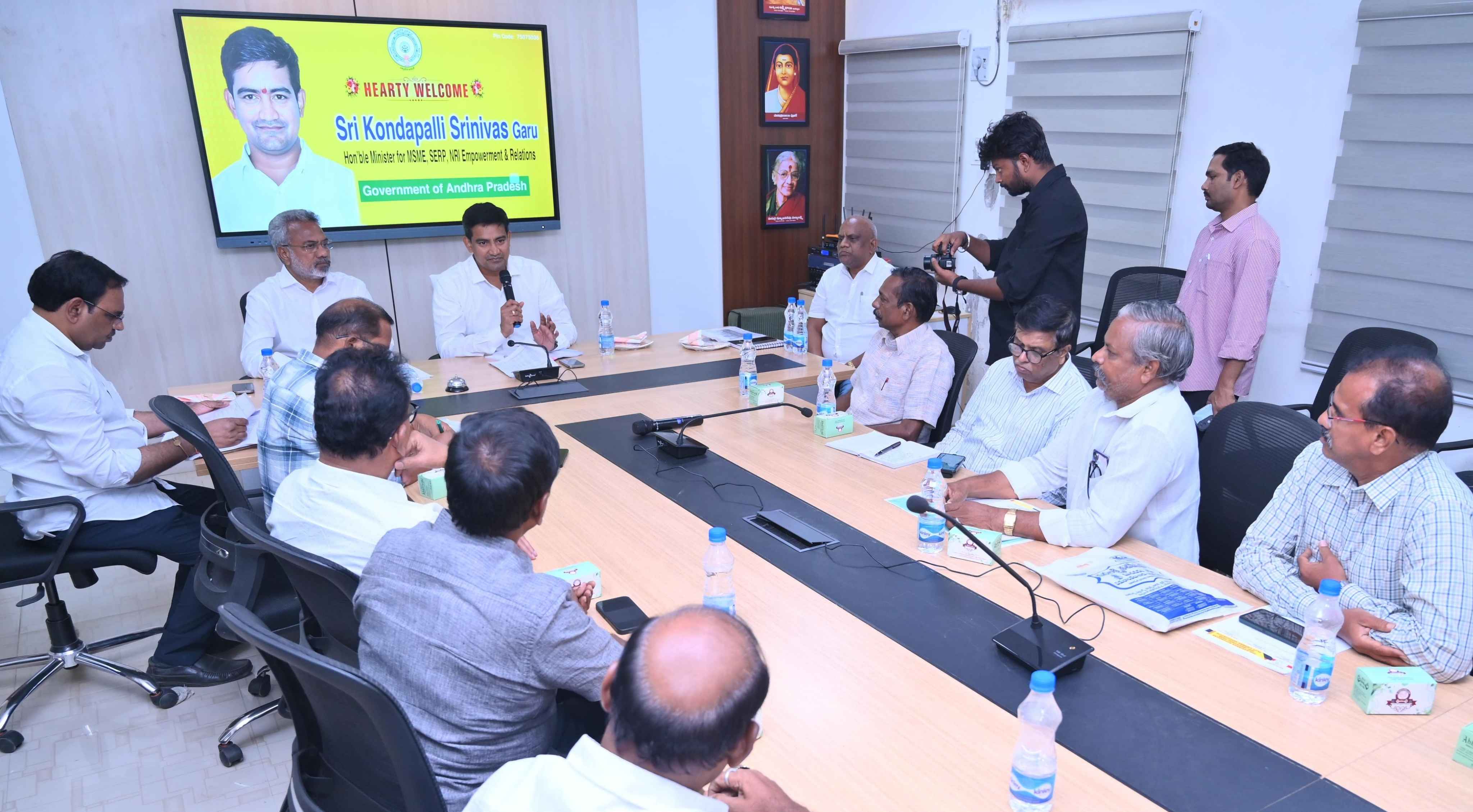 MSME: కూటమి ప్రభుత్వంలో పారిశ్రామికాభివృద్ధి పరుగులు.. మంత్రి కొండపల్లి శ్రీనివాస్ కీలక వ్యాఖ్యలు!